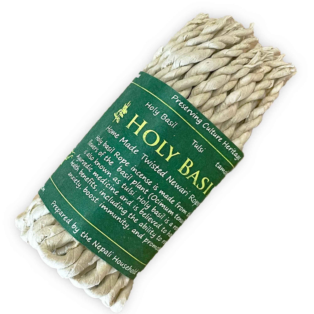 Holy Basil Rope Incense - Pure Herbs