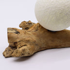 The Luna Cotton DriftGlow Lamp | Ivory