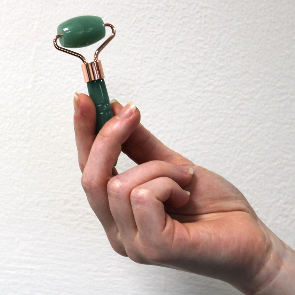 Jade Gemstone Mini Roller