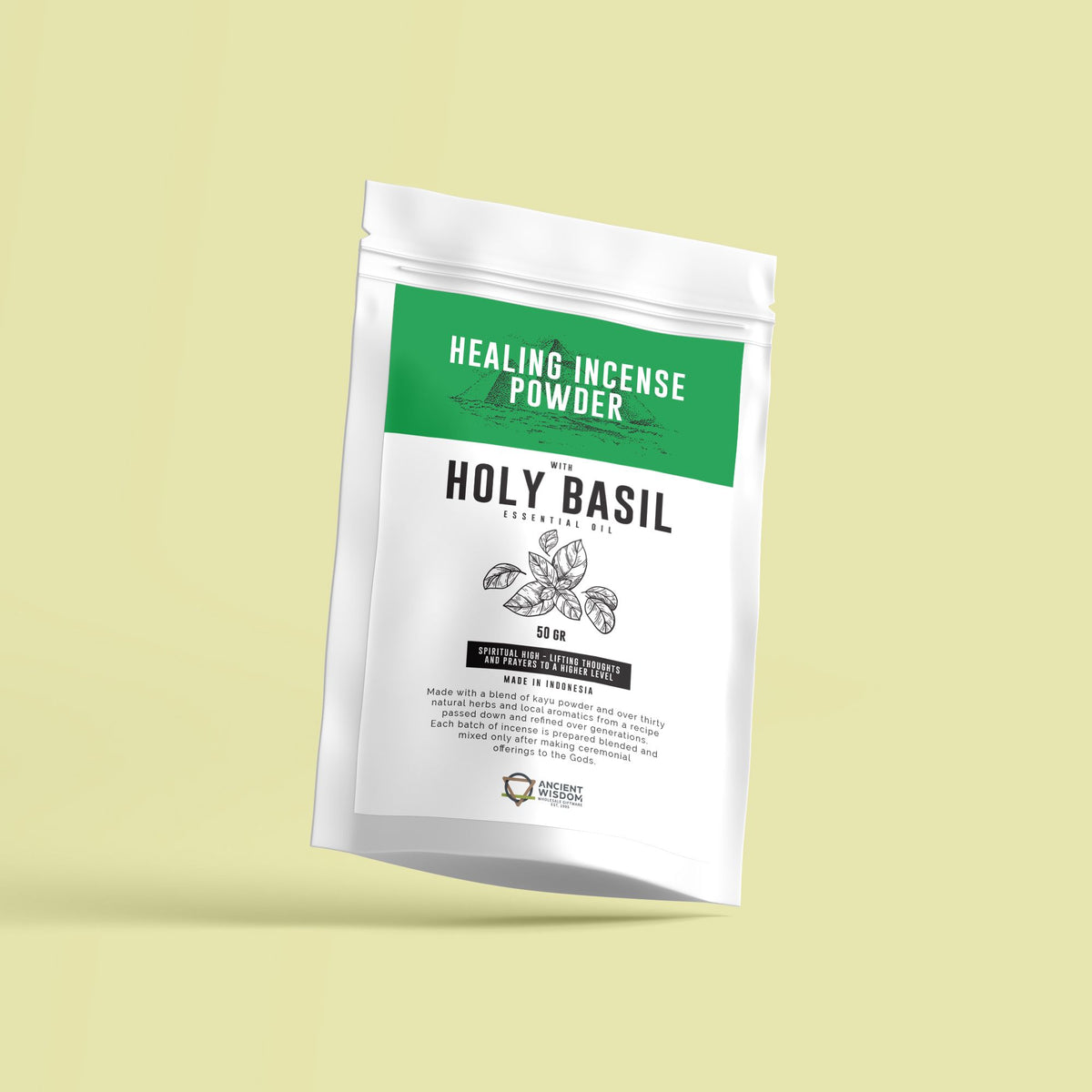 Holy Basil Healing Incense Powder - 50g