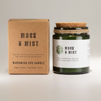 Greenman Moss & Mist Woodwick Soy Candle