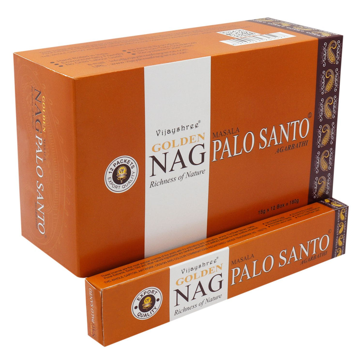Palo Santo Incense Sticks - Golden Nagchampa