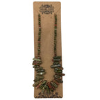 Unakite Longstone Gem Necklace