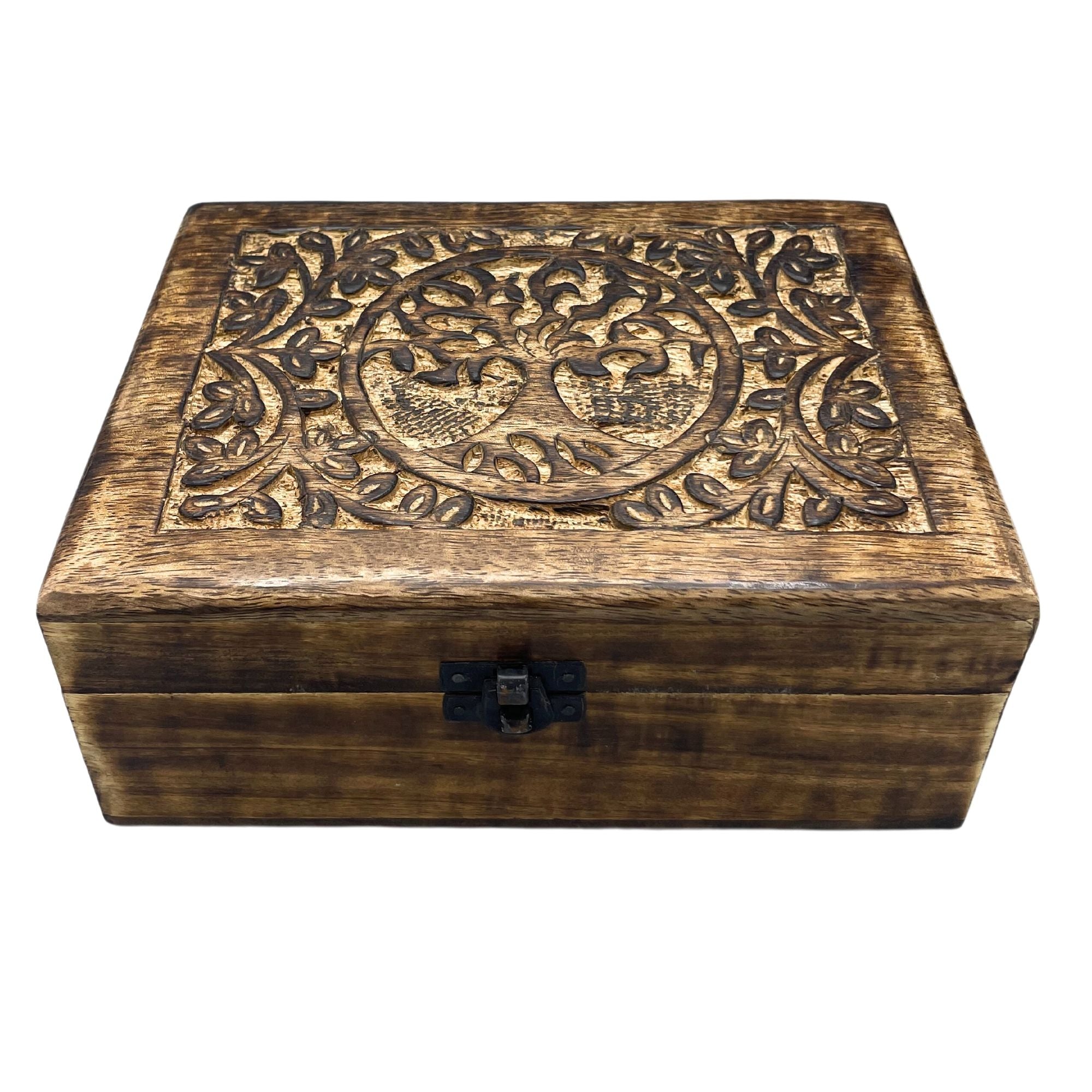 Tree of Life Wooden Keepsake Box Large