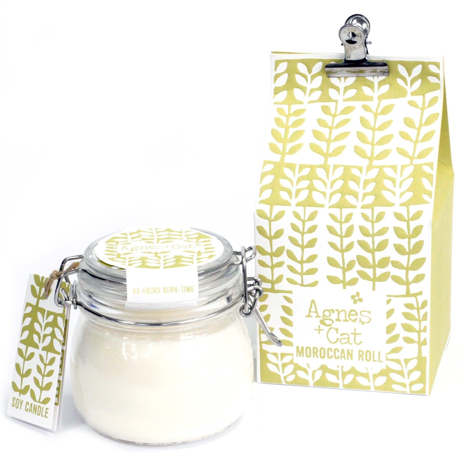 Agnes + Cat Kilner -  Jar Candle - Moroccan Roll