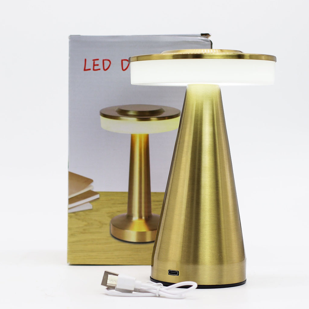 The Tall Stem Touch Lamp | Copper