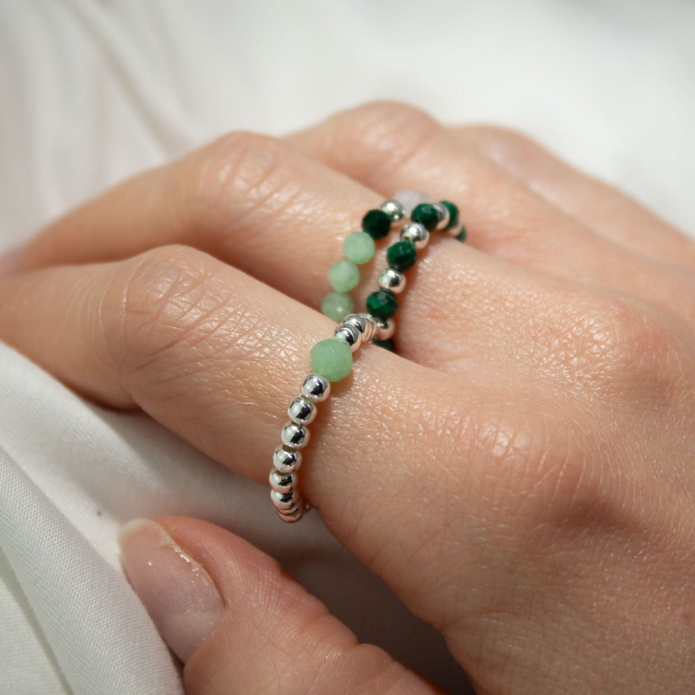 The Forest Spirit Ring Set — Nymph Gemstone Collection