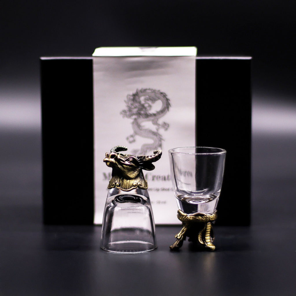 Mystical Creatures Shot Glass Gift Set - 6 x 50ml
