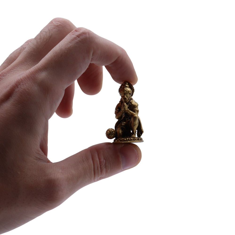 Brass Miniature Gods Hanuman 36mm