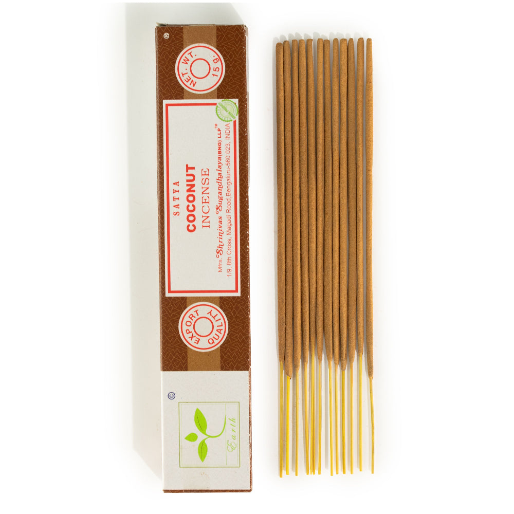 Coconut Incense 15gm - Satya
