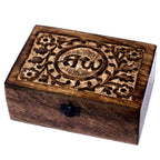 Mango Wood Aromatherapy Box for 24 Bottles