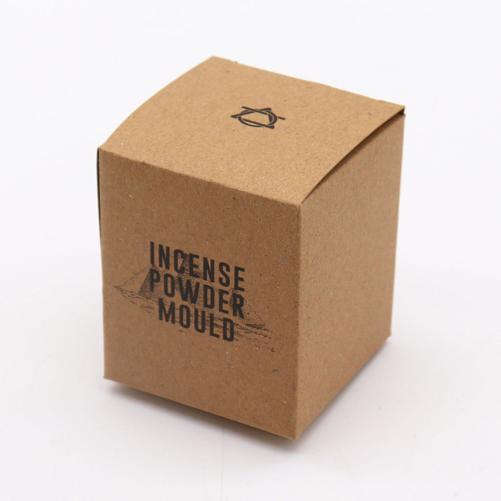 Light Brown, Dark Brown, Orange  Incense Powder Mould Set