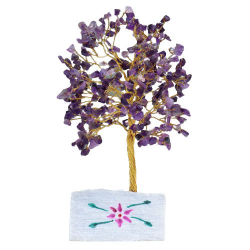 Amethyst  320 StoneGemstone Tree