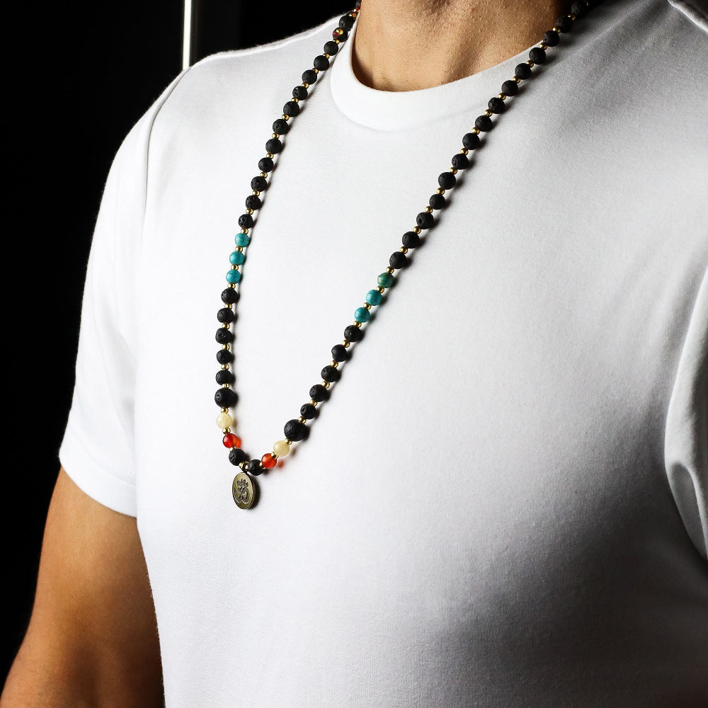 Spiritual Awakening Essence of the Volcano Necklace