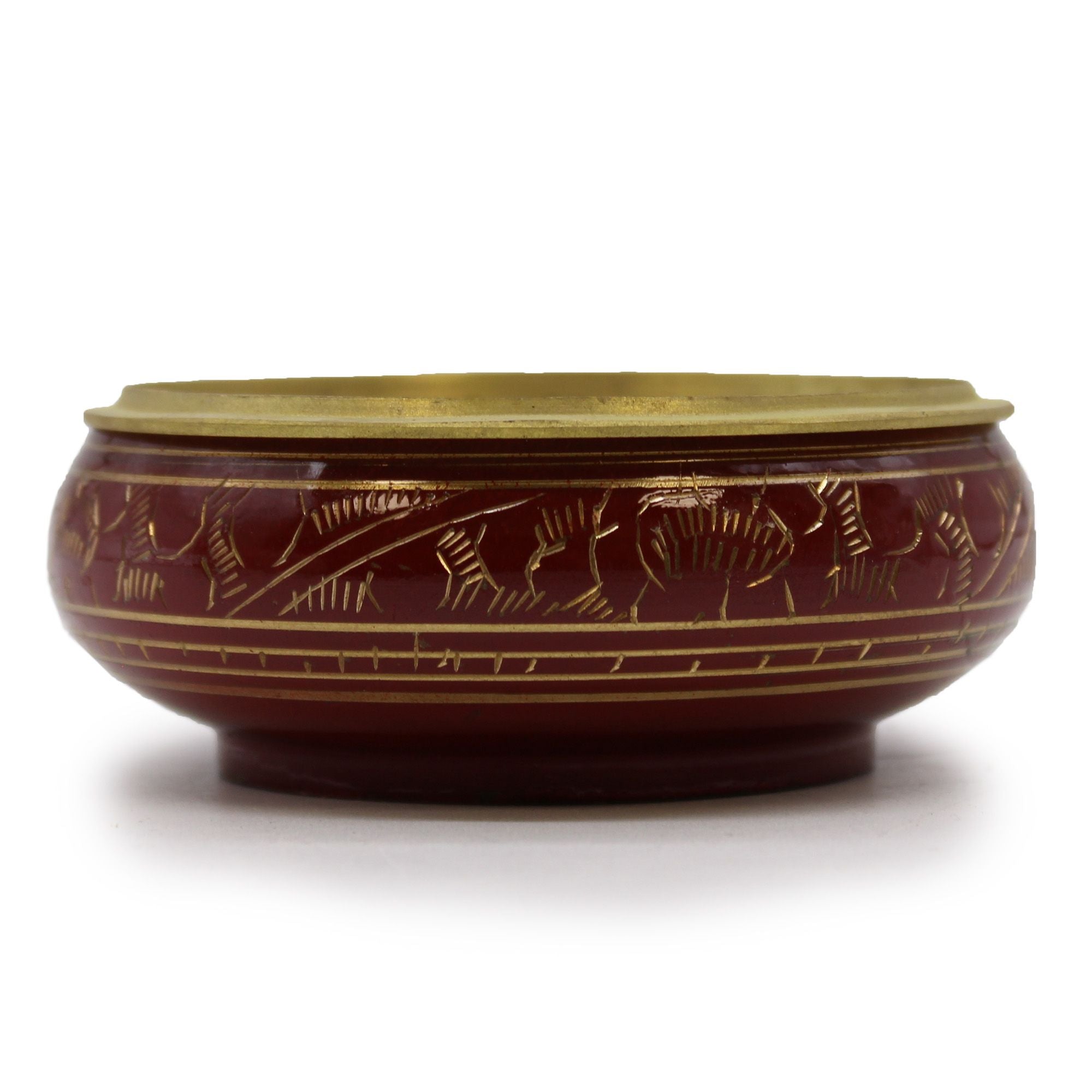 Root Chakra Charcoal Incense Jar