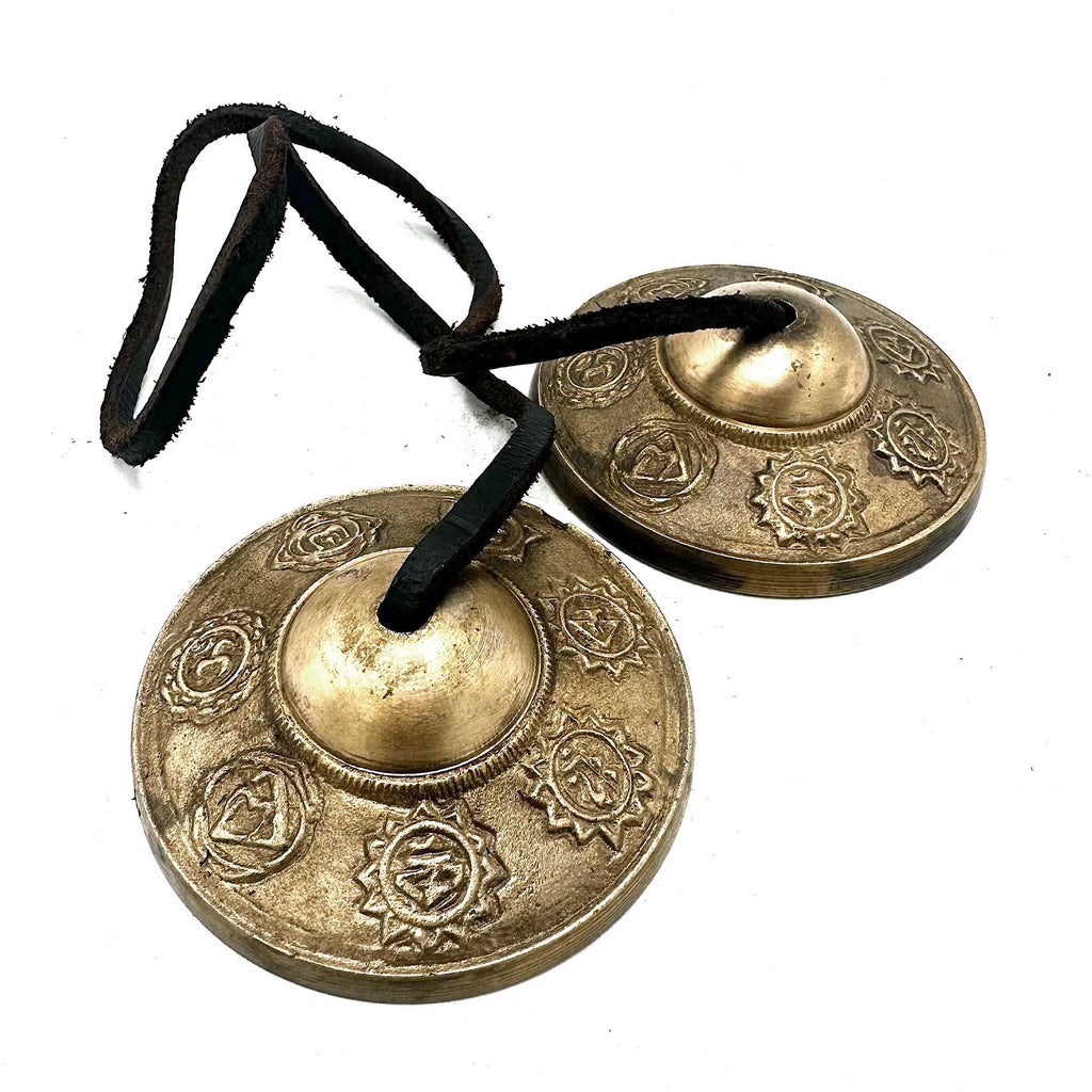 Seven Chakra Tibetan Tingsha approx 7cm
