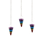 7 Slice Chakra Style Pendulum