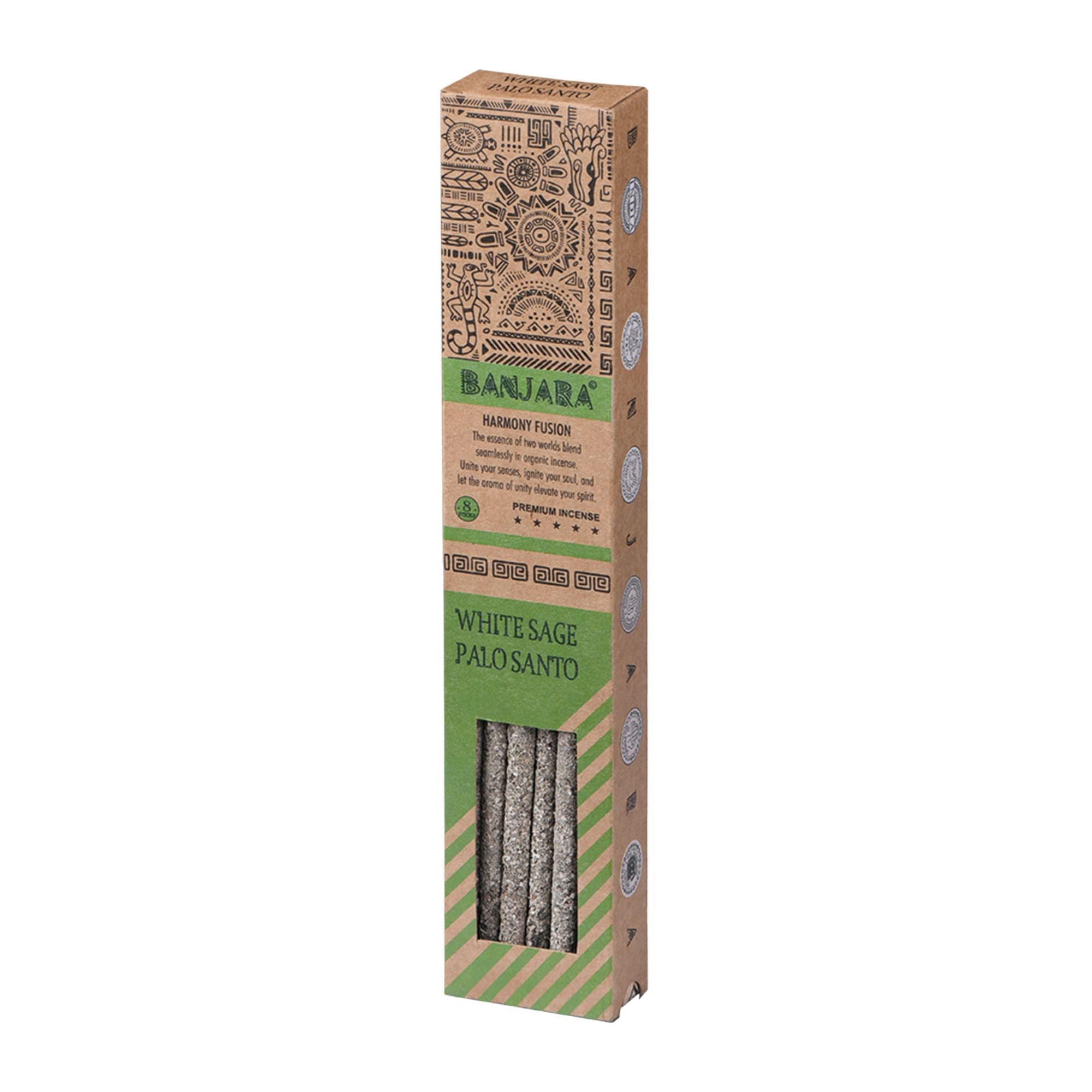 Banjara Palo Santo Smudge Sticks - White Sage
