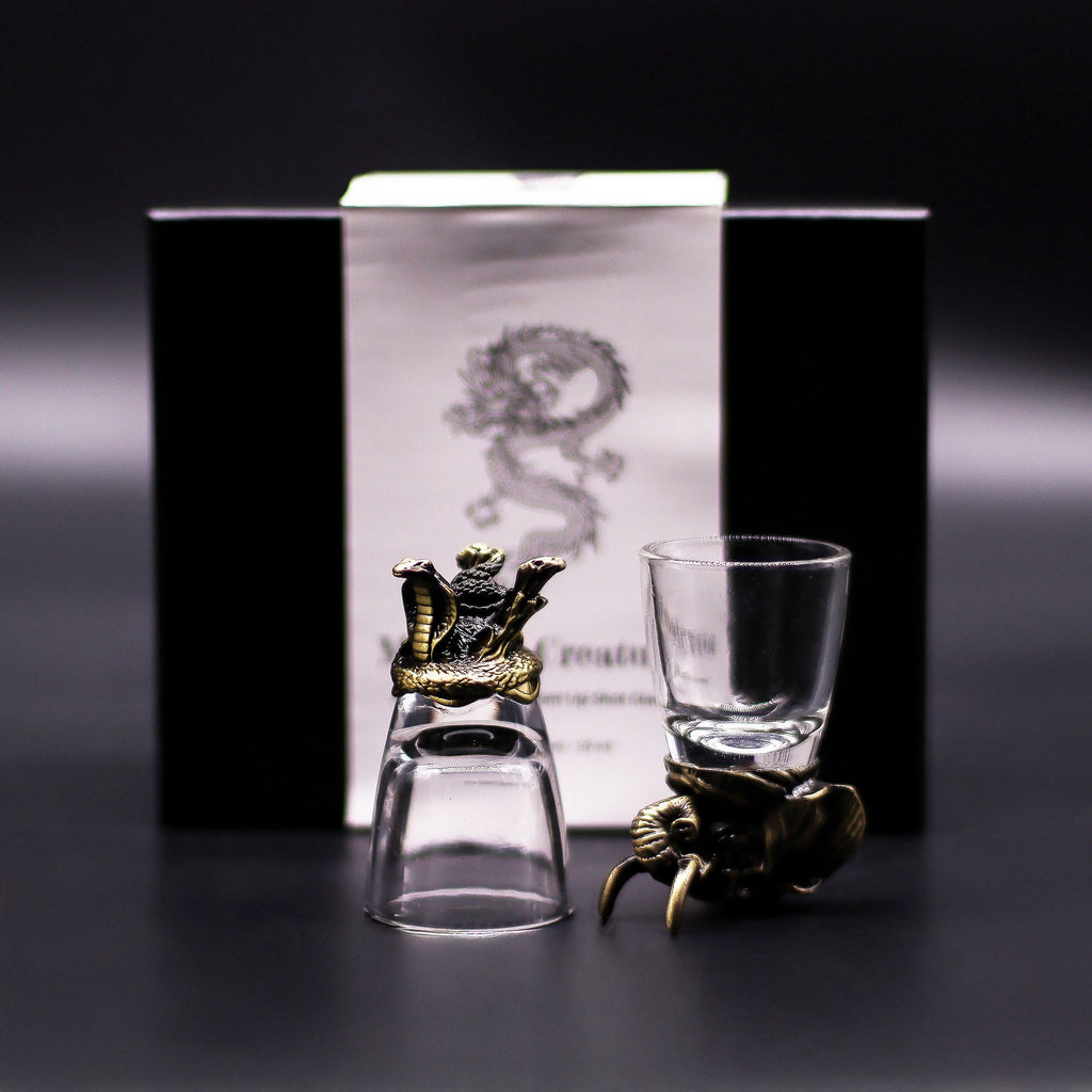 Mystical Creatures Shot Glass Gift Set - 6 x 50ml