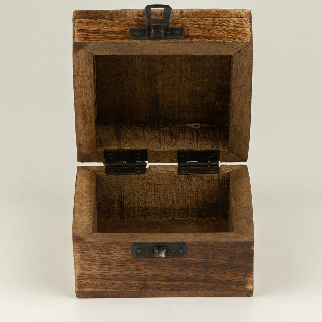 Leo Small Enamelled Keepsake Box