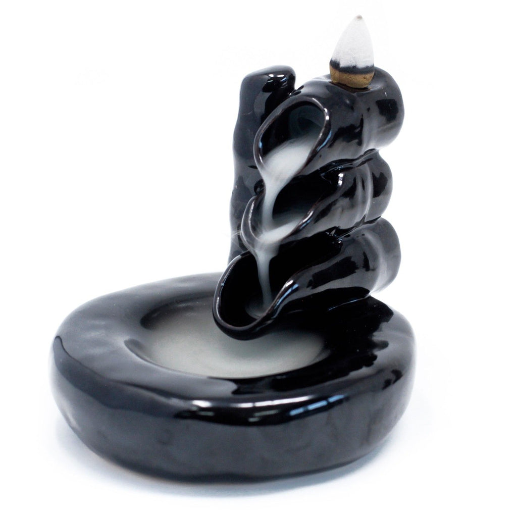 Bamboo & Pool Back Flow Incense Burner