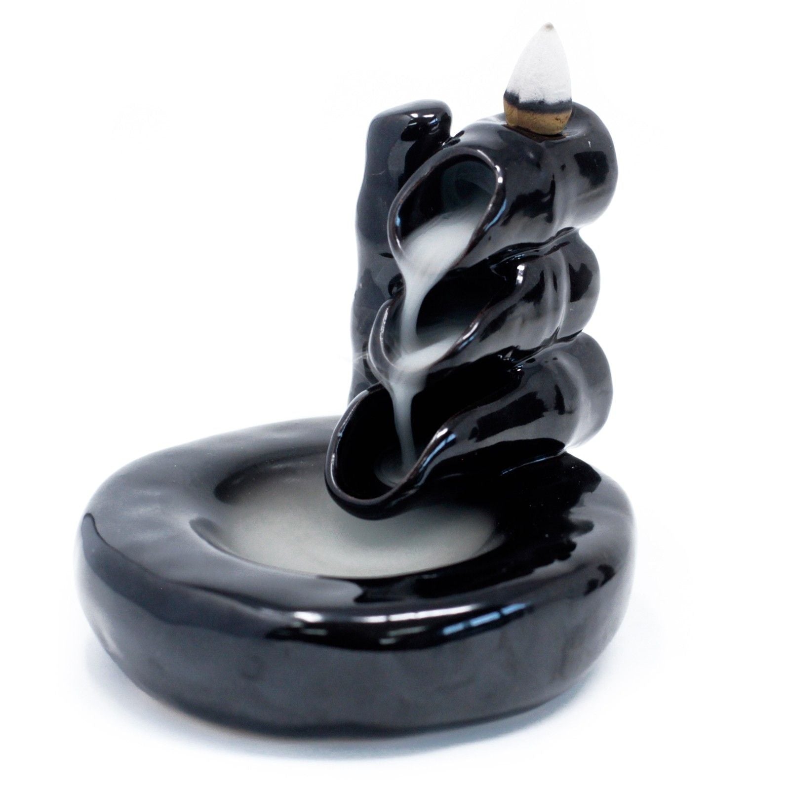 Bamboo & Pool Back Flow Incense Burner