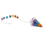 Orgonite Chakra Pendulum