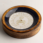 Scorpio Mango Wood Mini Bowl & Incense Stick Holder