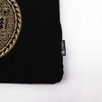 Freedom Chakra Oversized Tote Bag Chocolate Stonewash