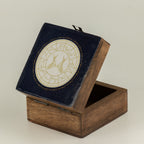 Gemini Small Enamelled Keepsake Box