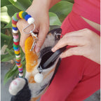 Whitney the Flat Cat Felted Bag