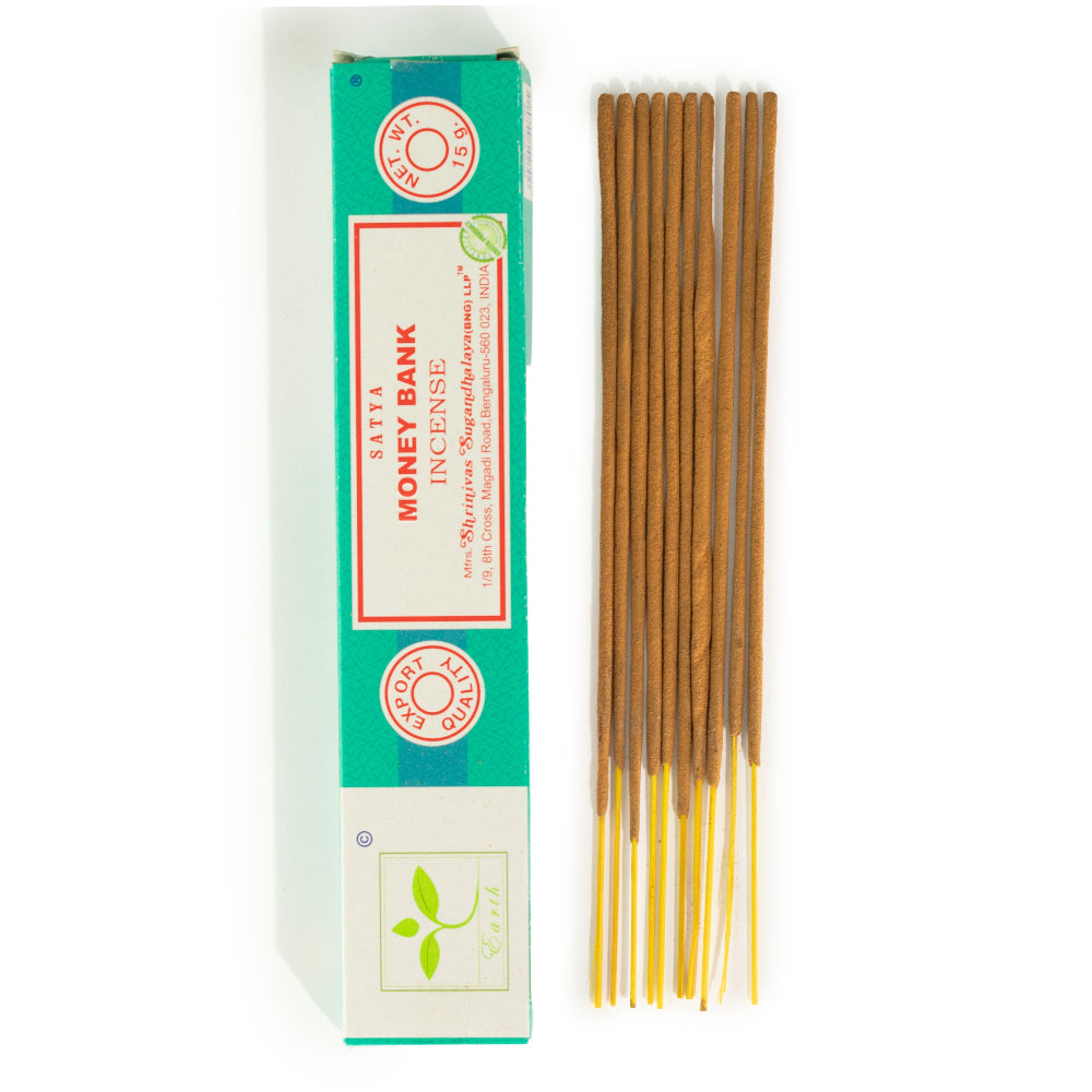 Money Bank Incense 15gm - Satya
