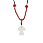 Opalite Angel Cord Necklace Gemstone Pendant