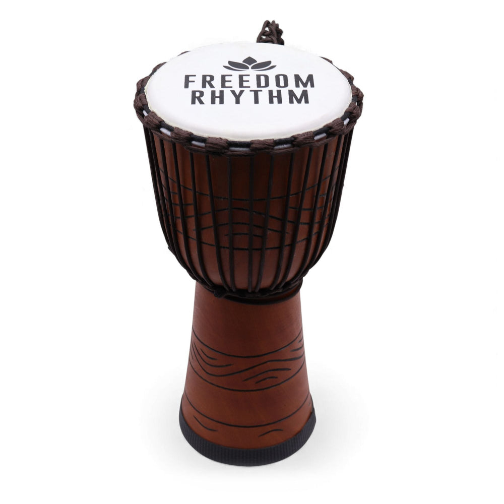 Freedom Rhythm Large Pro Djembe Drum — High