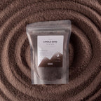 Chocolate Brown Millionaire Gold Candle Sand - 300g