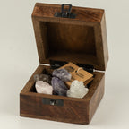 Compass of Life Small Enamelled Keepsake Box
