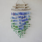 Blue & Green Three Stick Wind Chime