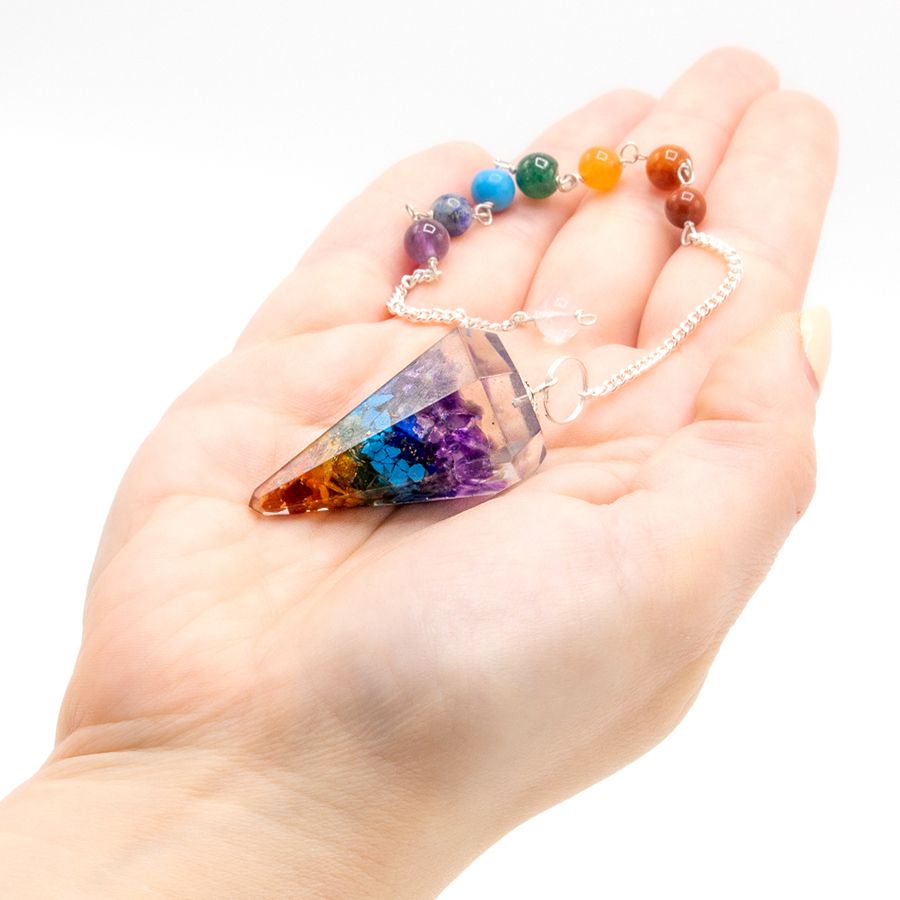 Orgonite Chakra Pendulum