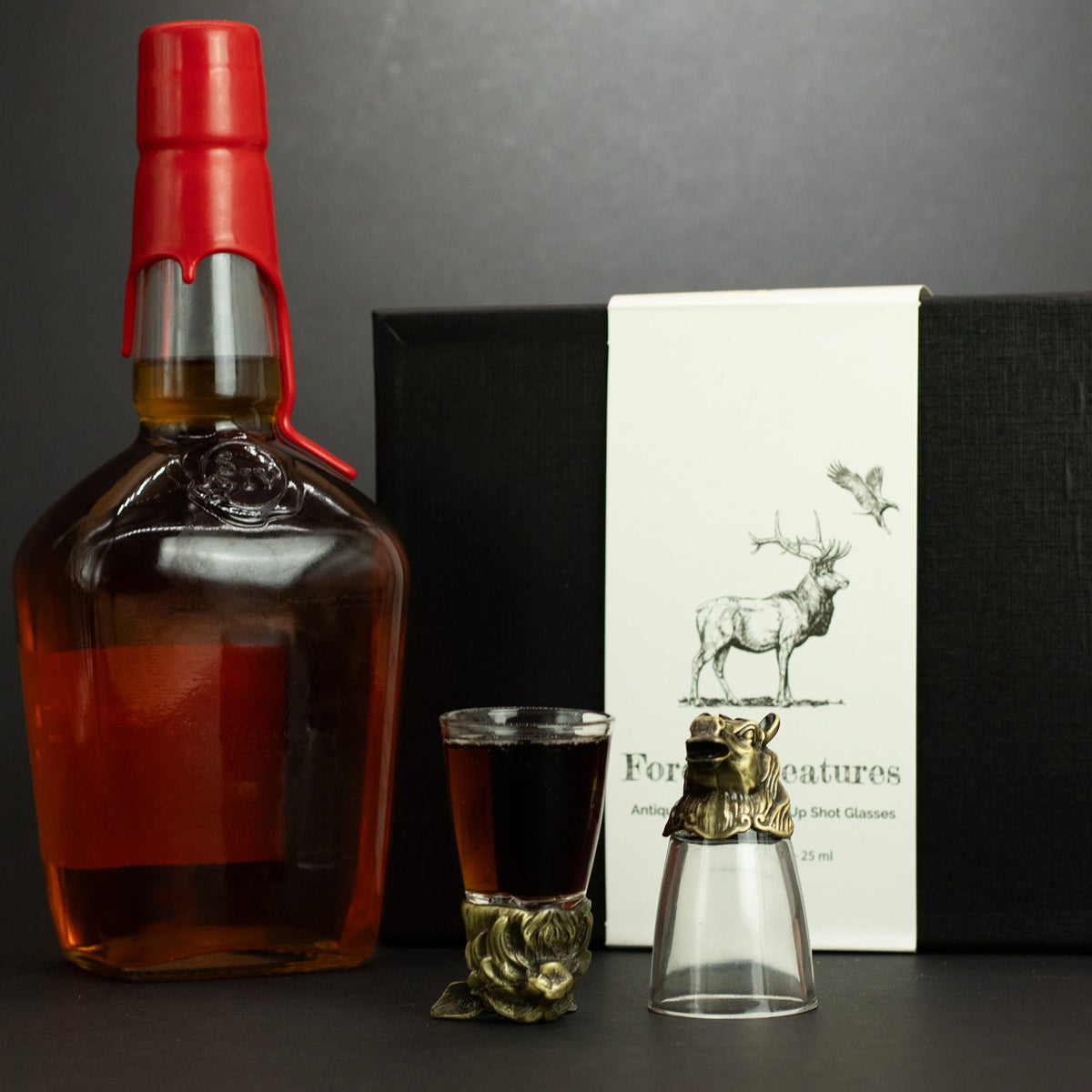 Forest & Mystical Creatures Shot Glass Gift Set - 12 x 25ml