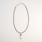 Goddess Amethyst Pendant | Silver Plated | 45cm Cord