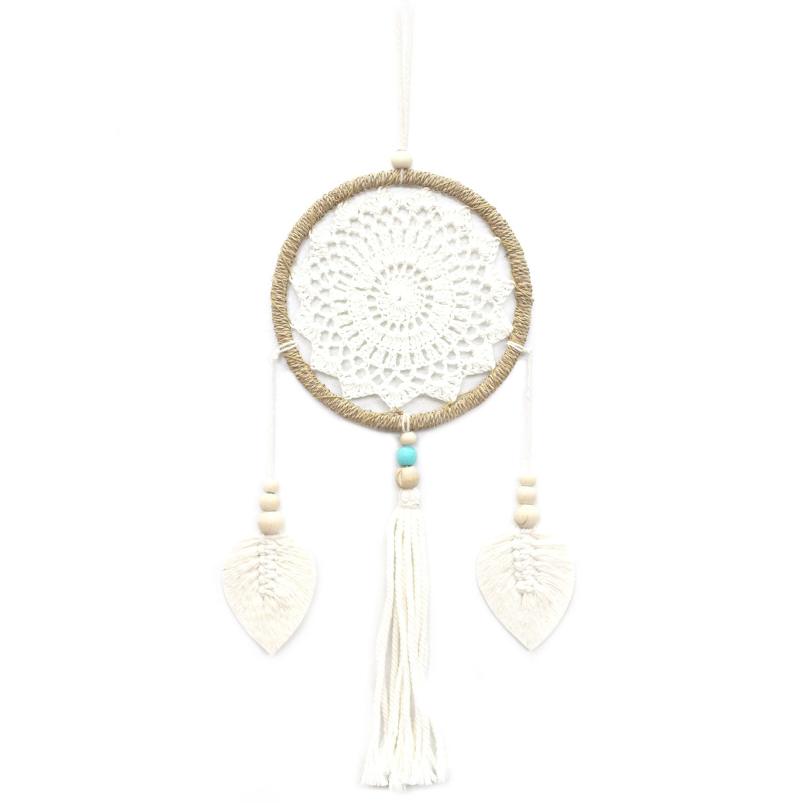 Natural Elemental Spirits Dreamcatcher | Medium 40cm | Handmade in Bali