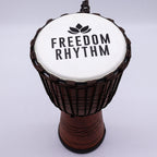 Freedom Rhythm Large Pro Djembe Drum — High