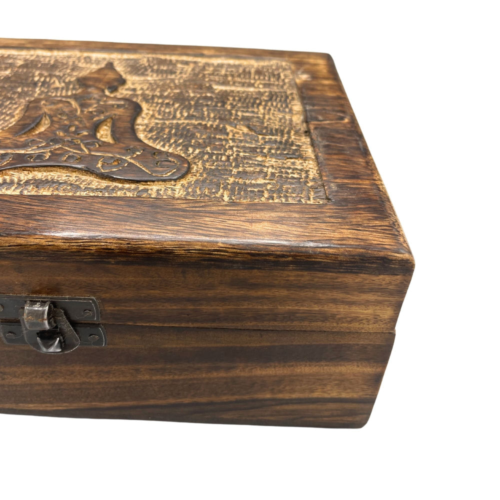 Buddha Large Wooden Keepsake Box