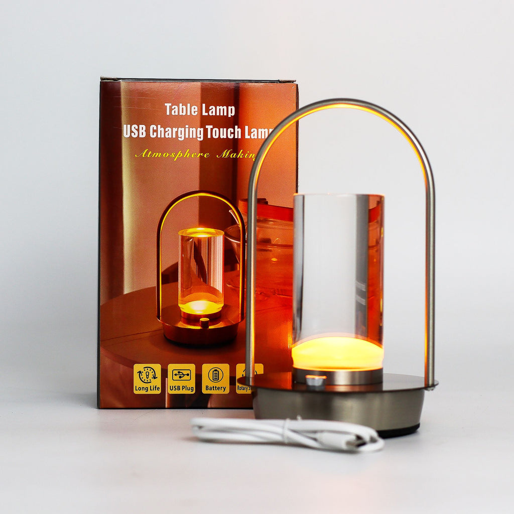 Crystal Lantern Touch Lamp