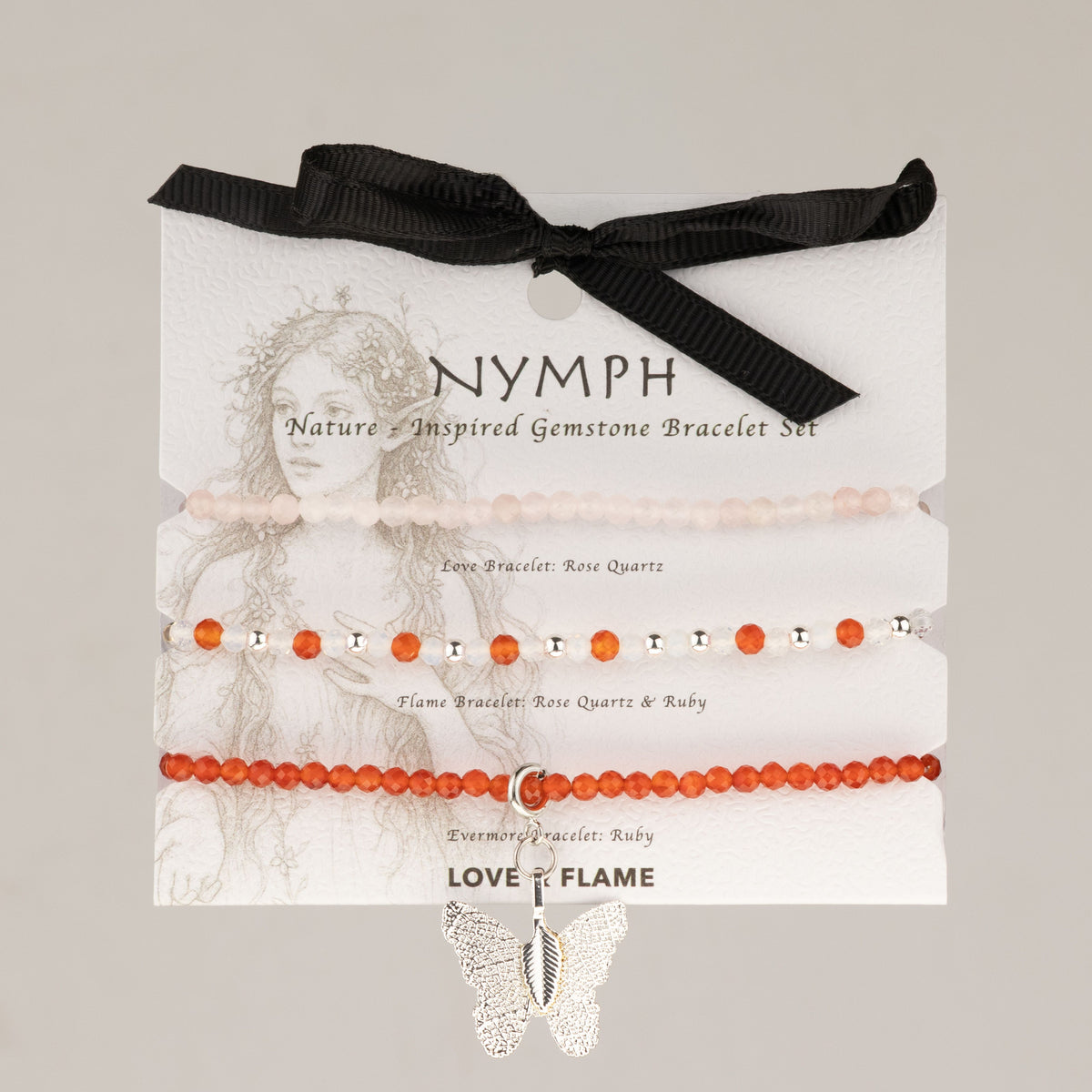 Love & Flame Jewellery Set