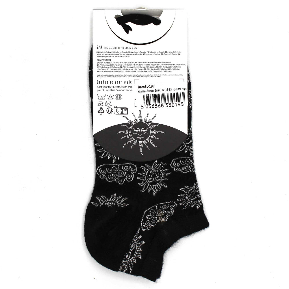 Day and Night Hop Hare Bamboo Socks Low S/M