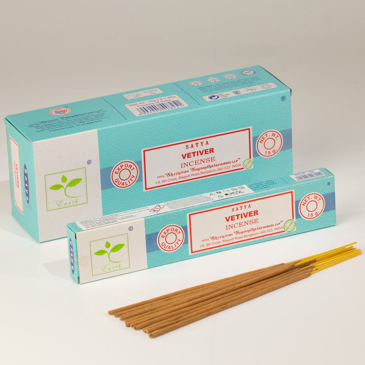 Vetiver Incense 15gm - Satya