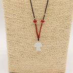 Opalite Angel Cord Necklace Gemstone Pendant