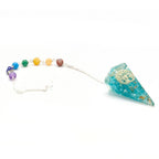 Orgonite Tree of Life Chakra Pendulum