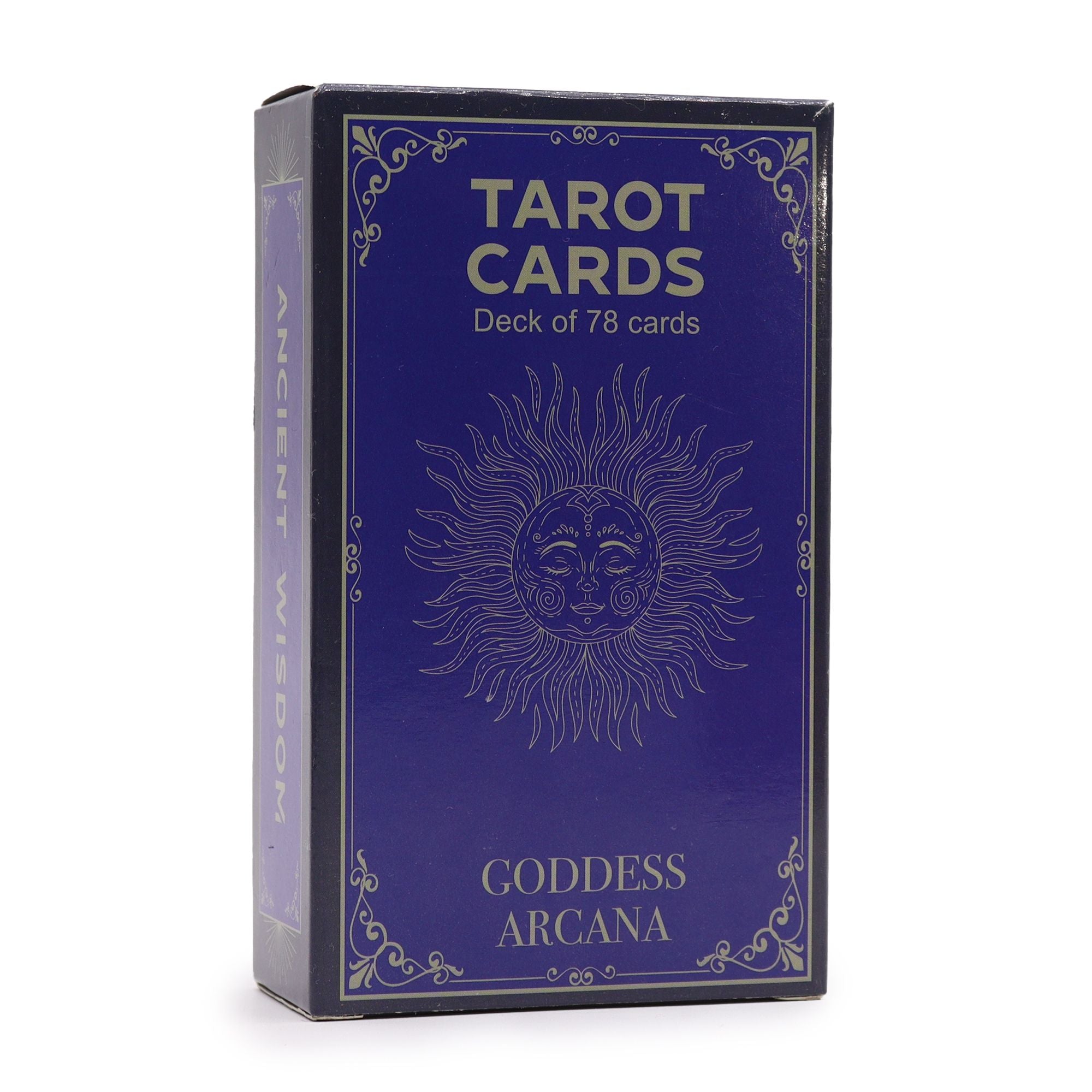 Goddess Arcana Tarot Set with Deluxe Card Organizer
